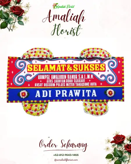 Papan Bunga Ucapan Selamat Suka Jaya